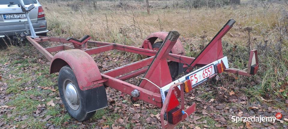 Przyczepa podlodziowa dmc 750 450x120 z Żary