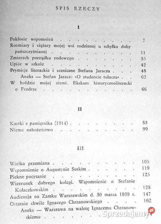 Z przędziwa pamięci Urywki wspomnień Stanisław