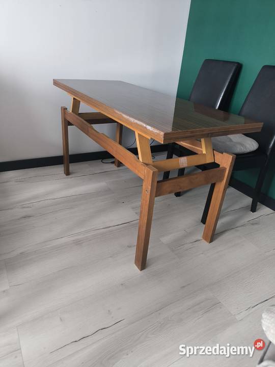 Stół ława z okresu PRL Swarzędz 73cm