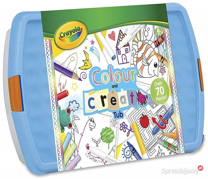 Zestaw Plastyczny Crayola Kredki Pisaki Mogilany