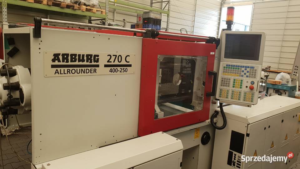 Wtryskarka Arburg 270C400250 z robotem Multilift Koszalin
