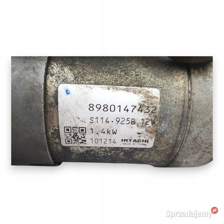 ROZRUSZNIK Opel Meriva B Astra J 17 CDTI Układ elektryczny silnika Chełm sprzedam