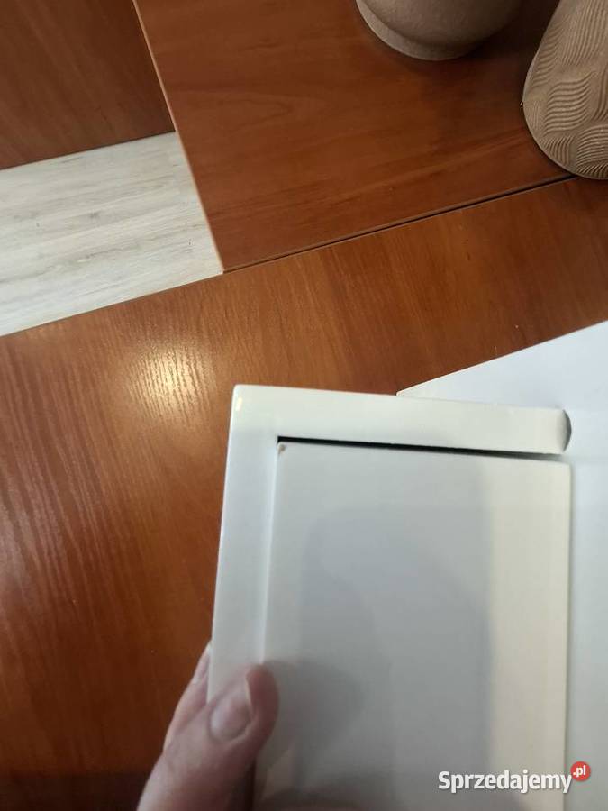 Konsolka z szufladkami biała wysoki połysk Konsole Ruda Śląska