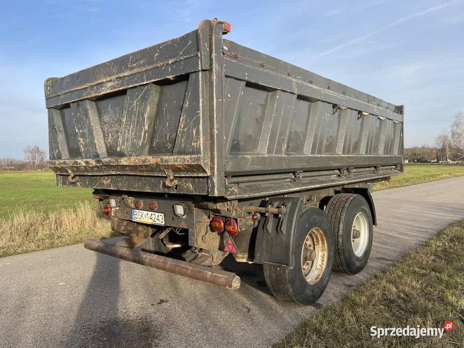 Przyczepa wywrotka tandem 18T MEILLER MZDA 182 3 Janów sprzedam