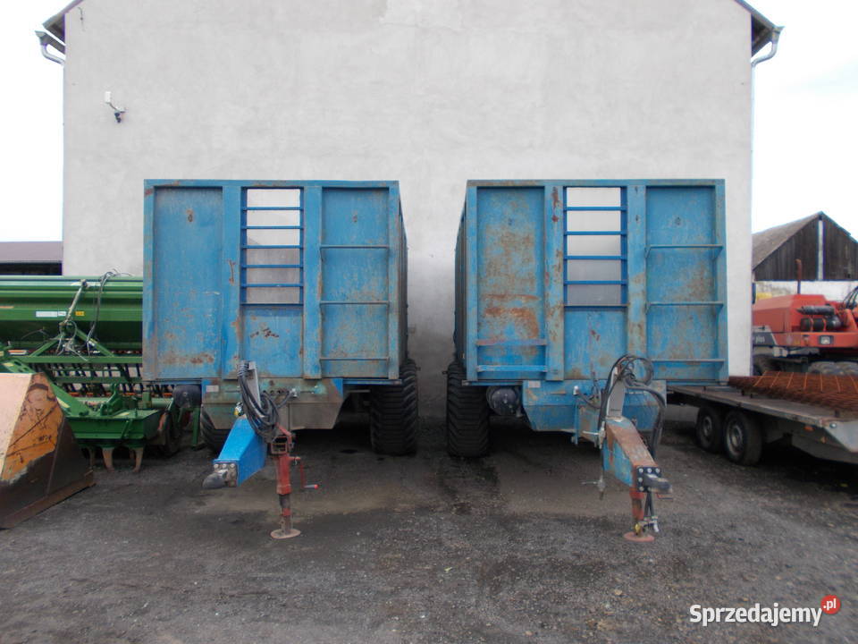 Przyczepa tandem MARSTON TDK 18 nieuszkodzony Zwiastowice