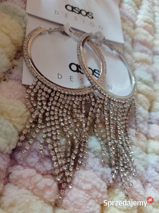 ASOSWytworne długie Bogato zdobione Kolczyki Dla kobiet małopolskie Kraków
