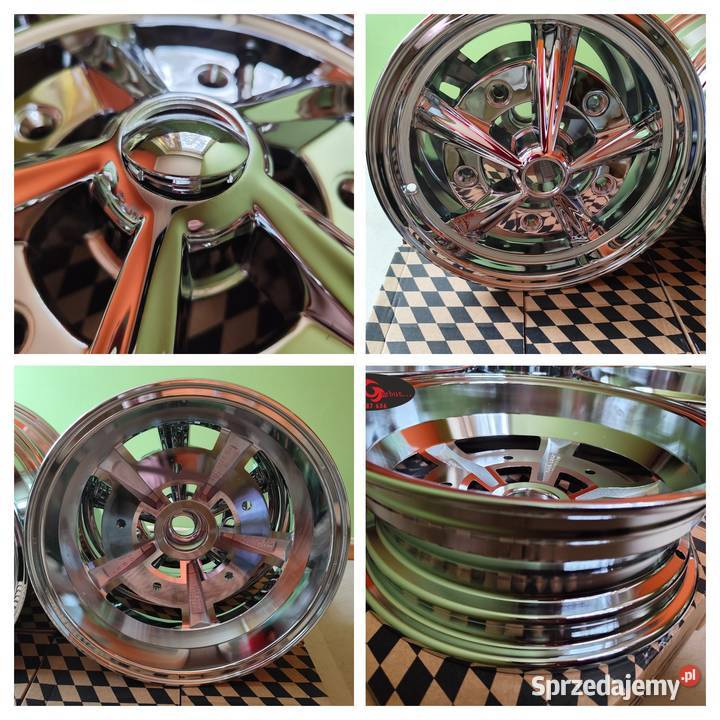 Garbus Karmann felgi alumin 8 Spoke ramion 15 55 mazowieckie sprzedam