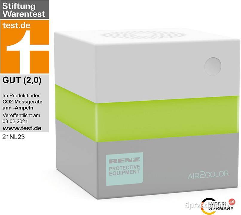 Czujnik CO2 dwutlenku węgla AIR2COLOR TT1079 Gaszowice
