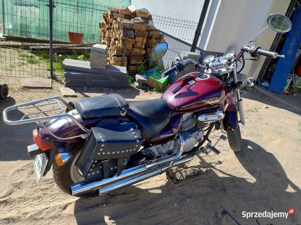 Sprzedam hyosung aguila 125 gv 2004 nieuszkodzony Hyosung Skorzewo