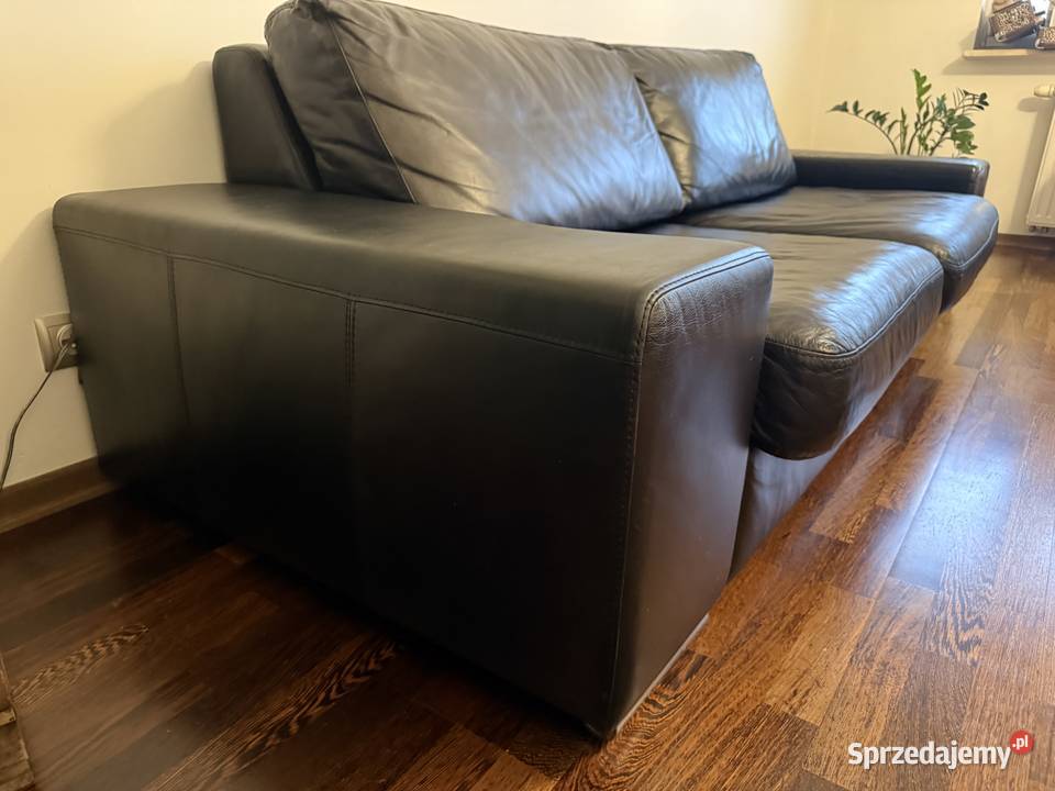 Skórzany wypoczynek z AlmiDecor sofa 240 fotel Płock sprzedam