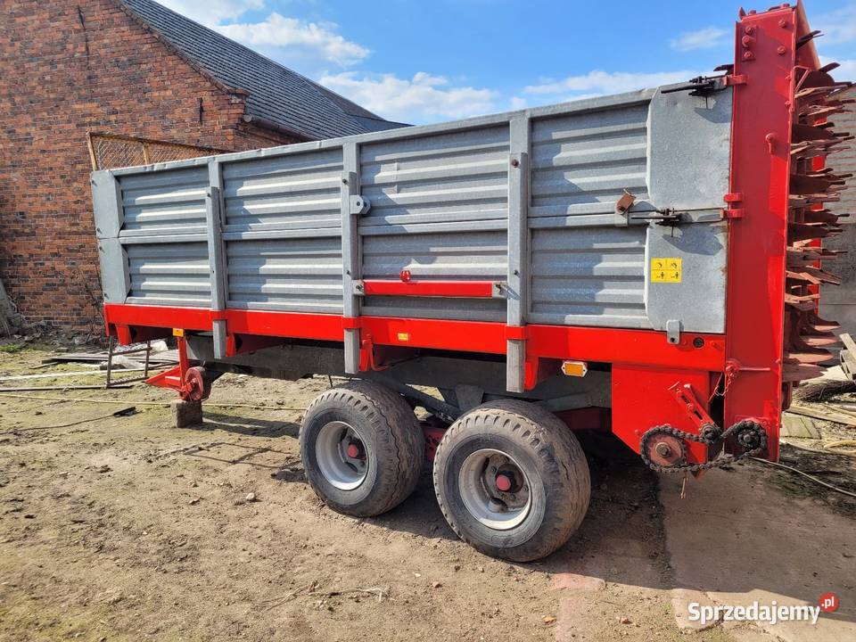 Rozrzutnik obornika 8T Wrocław sprzedam