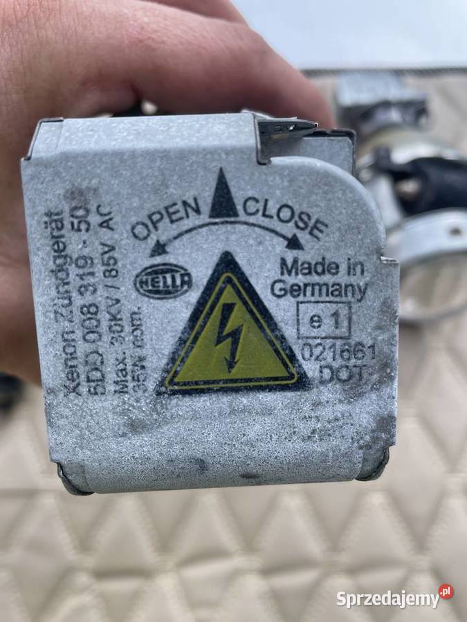 Komplet oryginalnych soczewek do Audi A6 C6 Rok produkcji 2005
