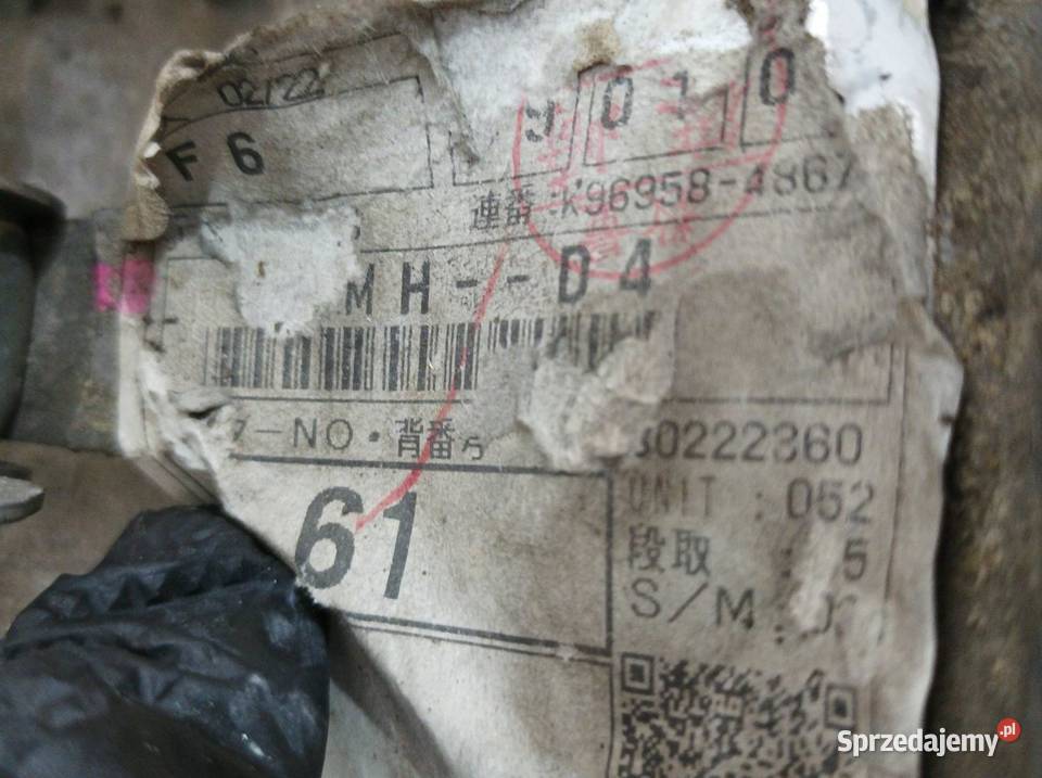 SKRZYNIA BIEGÓW K969584867 13 Toyota Yaris II sprzedam