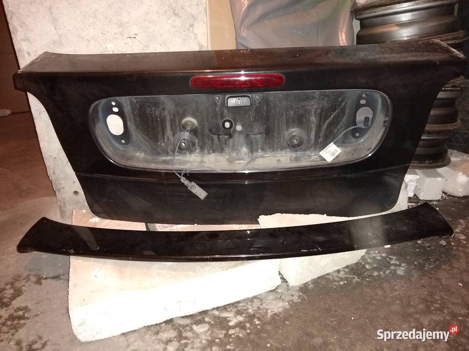 Klapa tylna megane Coupe 1 czarna oryginalna Jarosław sprzedam