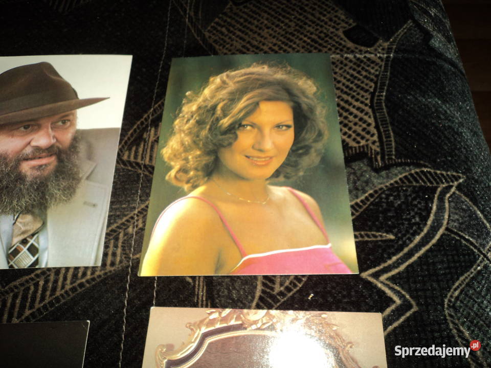 6 pocztówek widokówek celebrytów polskich 6