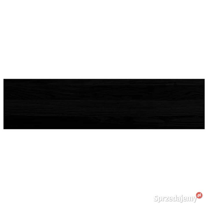 Parapety 2 ciemnobrązowy 80x20x2 lite drewno Pozostałe Warszawa