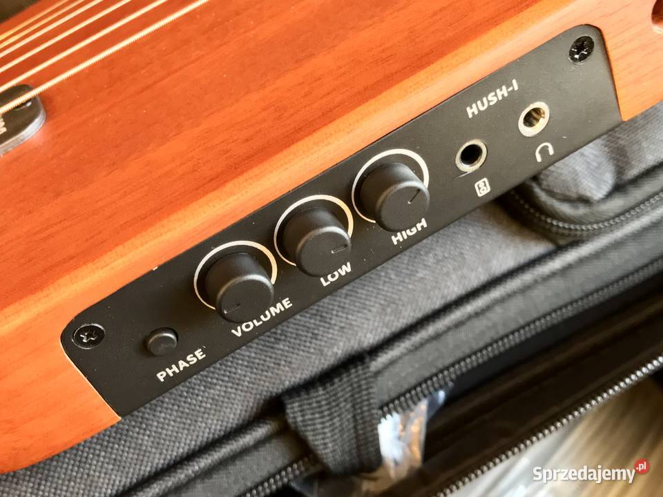 Donner HUSHI Mahogany gitara silent travel Warszawa
