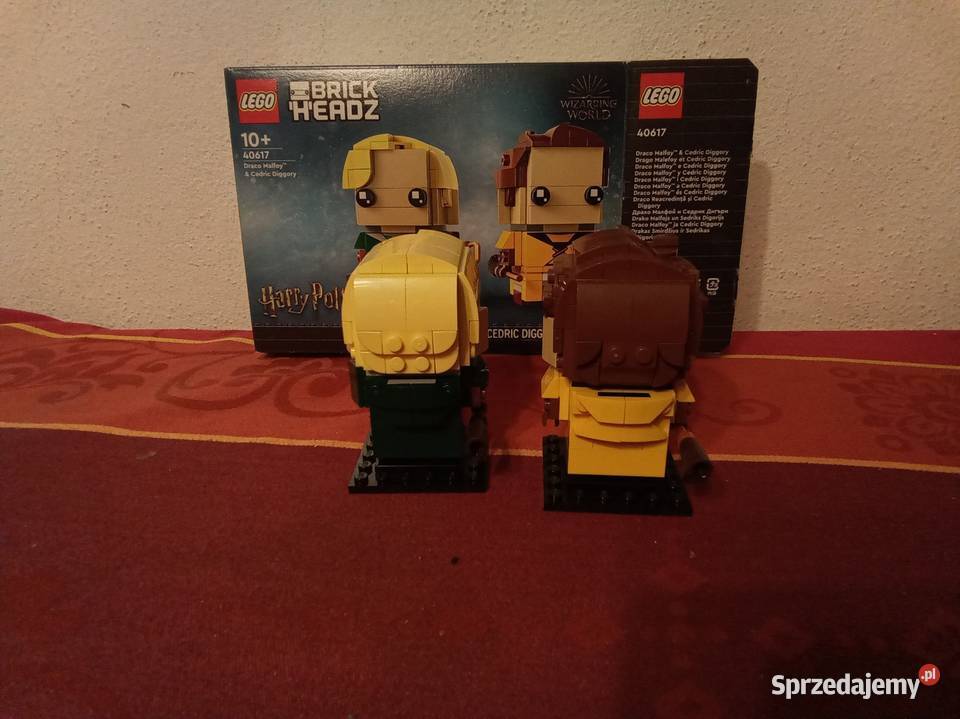 Lego brickheadz Malfoy i Cedric Diggory 40617 mazowieckie Warszawa