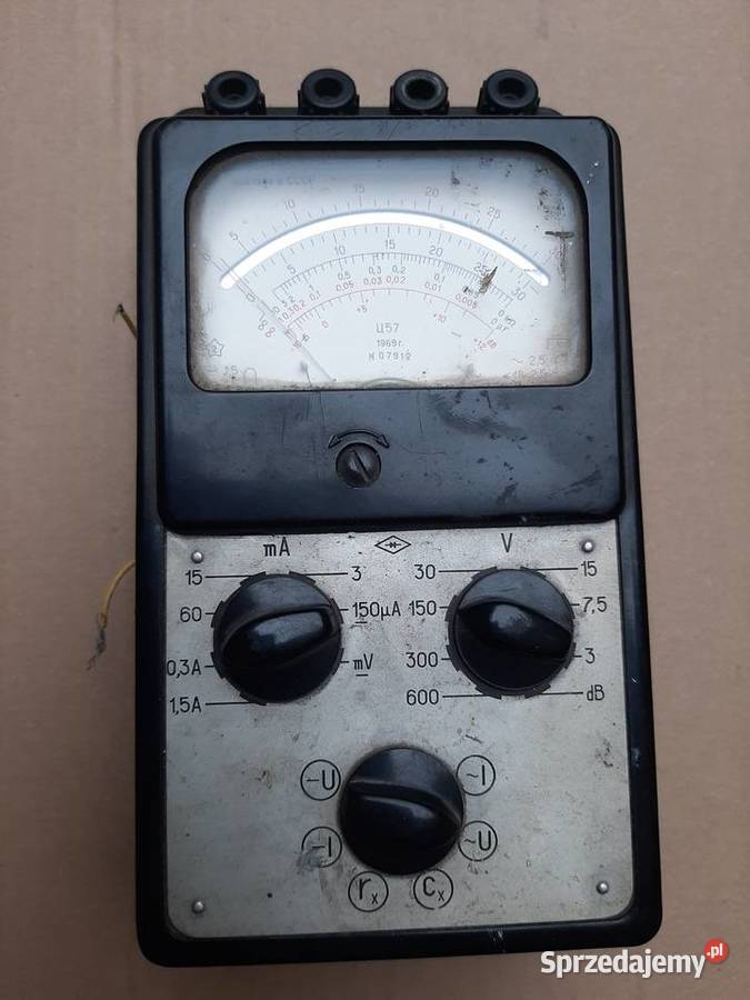 Rosyjski multimetr miernik C435 USSR