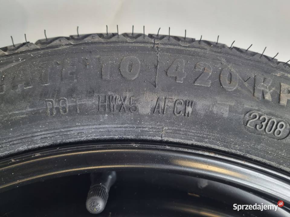 KOŁO DOJAZDOWE ZAPASOWE Opel Signum Vectra Astra Chełm