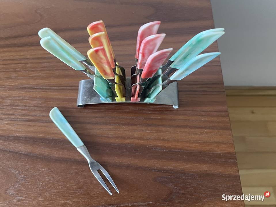 Widelczyki do zakąsek z czasów PRL Gdańsk