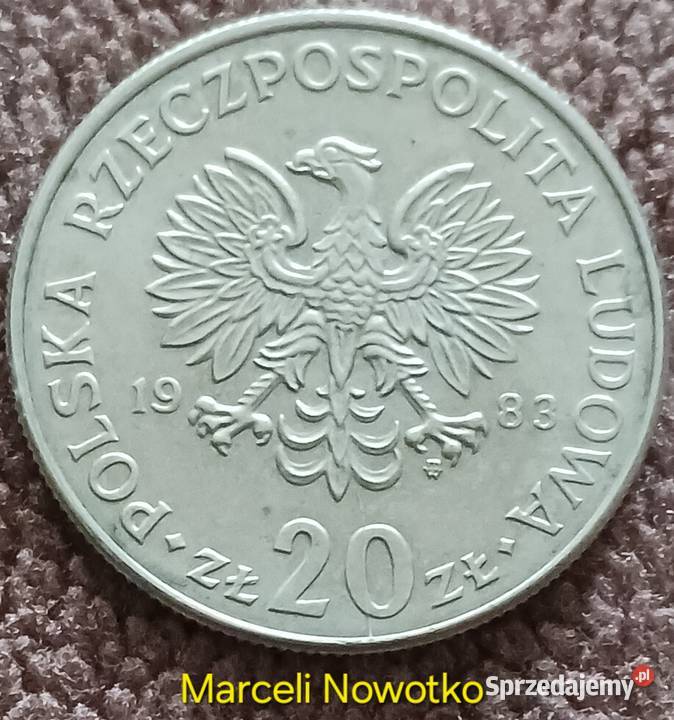 20 Marceli Nowotko 1983 r najniższy nakład Konin