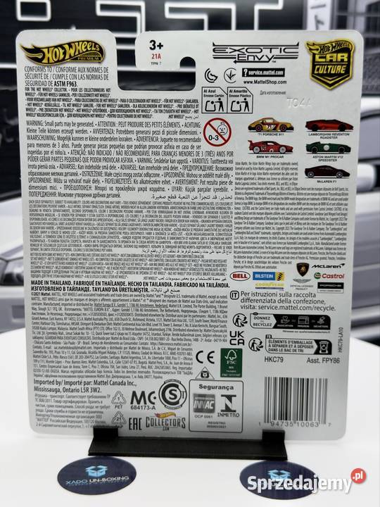 Hot Wheels Exotic Envy BMW M1 Procar BOX 5 Wrocław