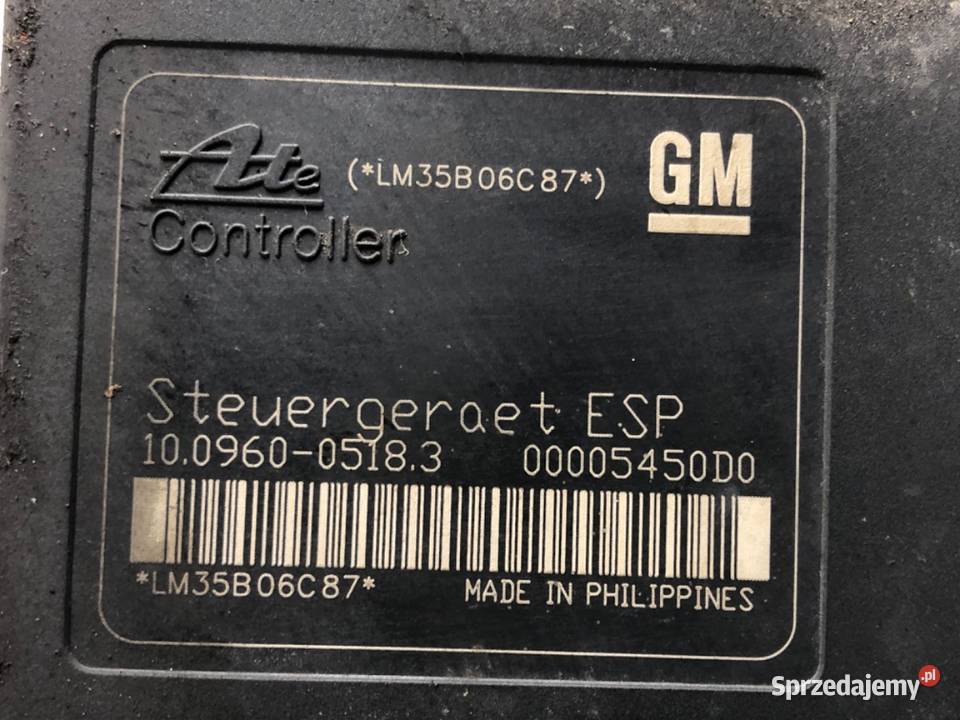 POMPA ABS OPEL ASTRA H 13157578 20 170 0510 podkarpackie