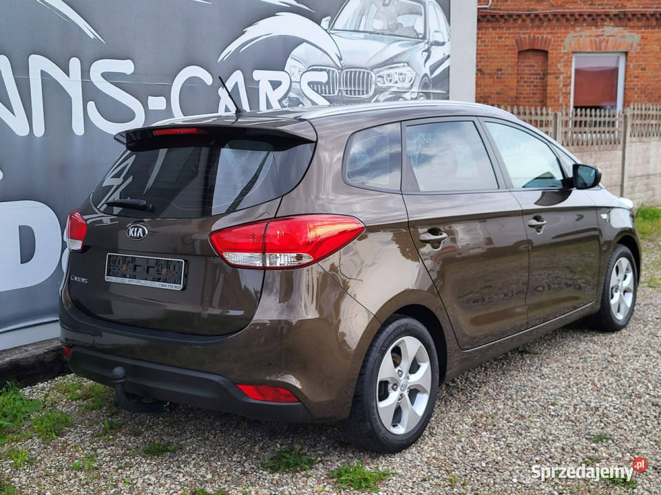 Kia Carens 7osobowyalutempomatz Niemiec IV 2013 nieuszkodzony Dąbrowa