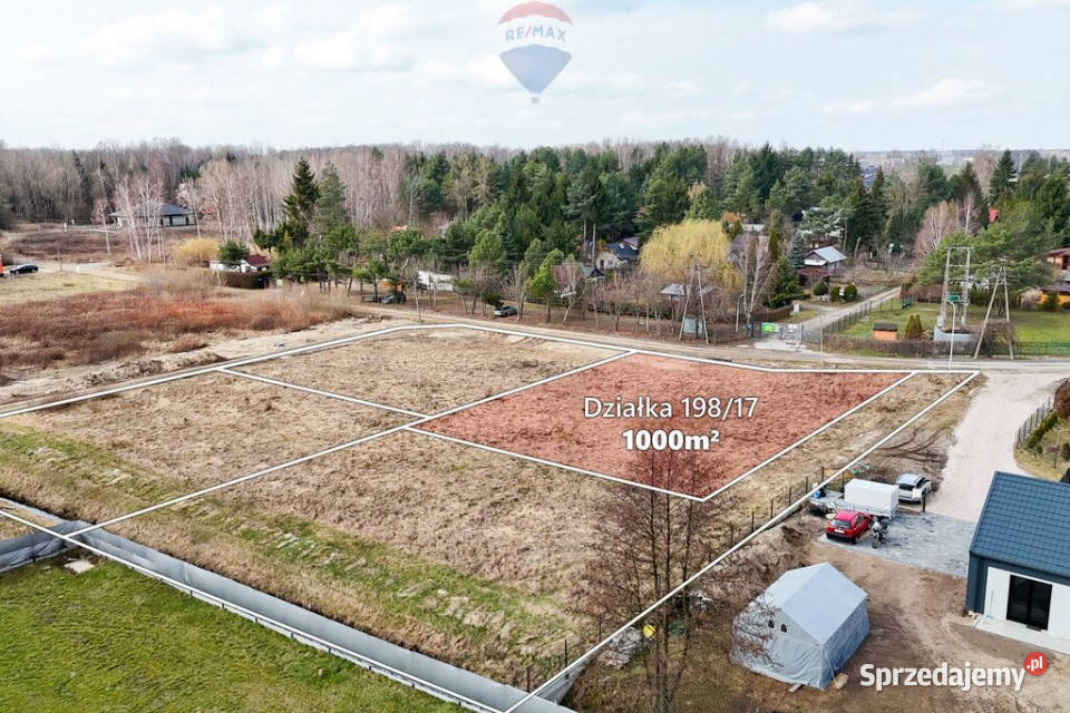 Działka 1000 m MPZP Kajetany gm Nadarzyn sprzedam