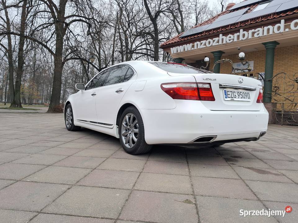 Piękny zadbany ikona komfortu Lexus Ls460 tempomat Łódź
