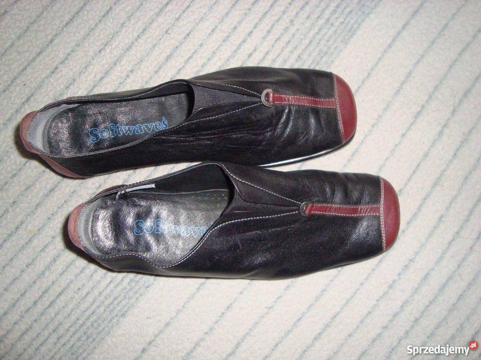 Buty Softwares ze skóry 39 czarny Ostrołęka