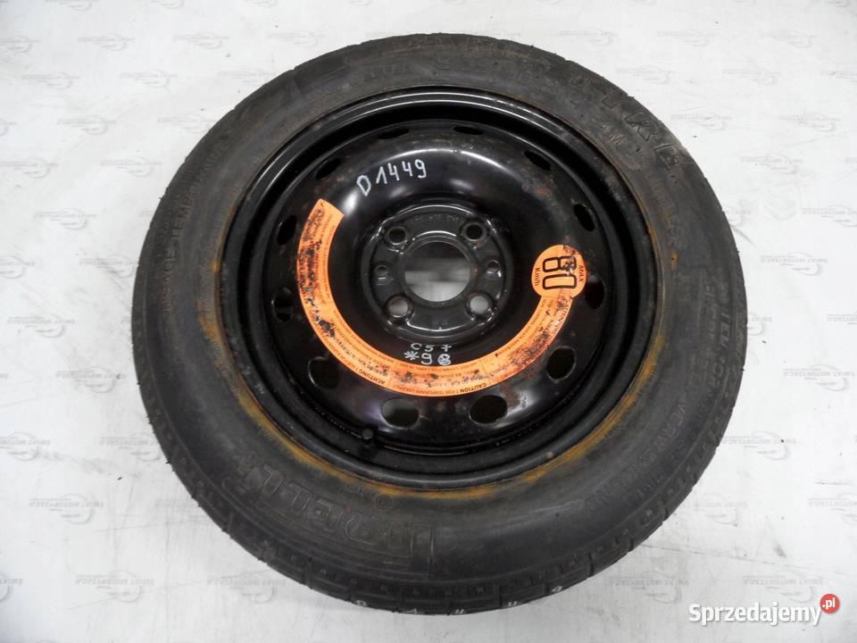 ALFA ROMEO FIAT LANCIA koło dojazdowe 1358014