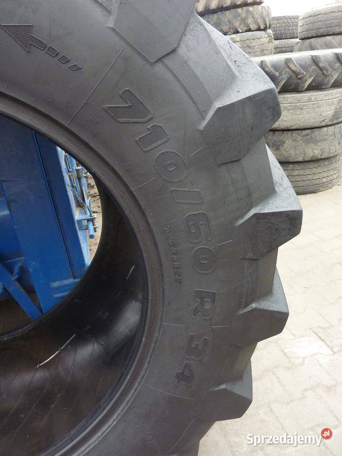 2x Opona używana rolnicza 71060R34 TRELLEBORG Zaścianki