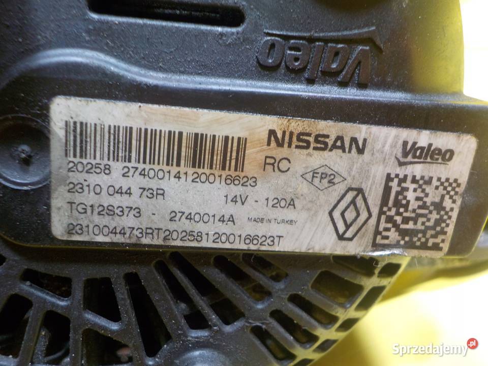 DUSTER CLIO LOGAN SANDERO 10 TCE 20r 100 H4D460 osobowe Suków