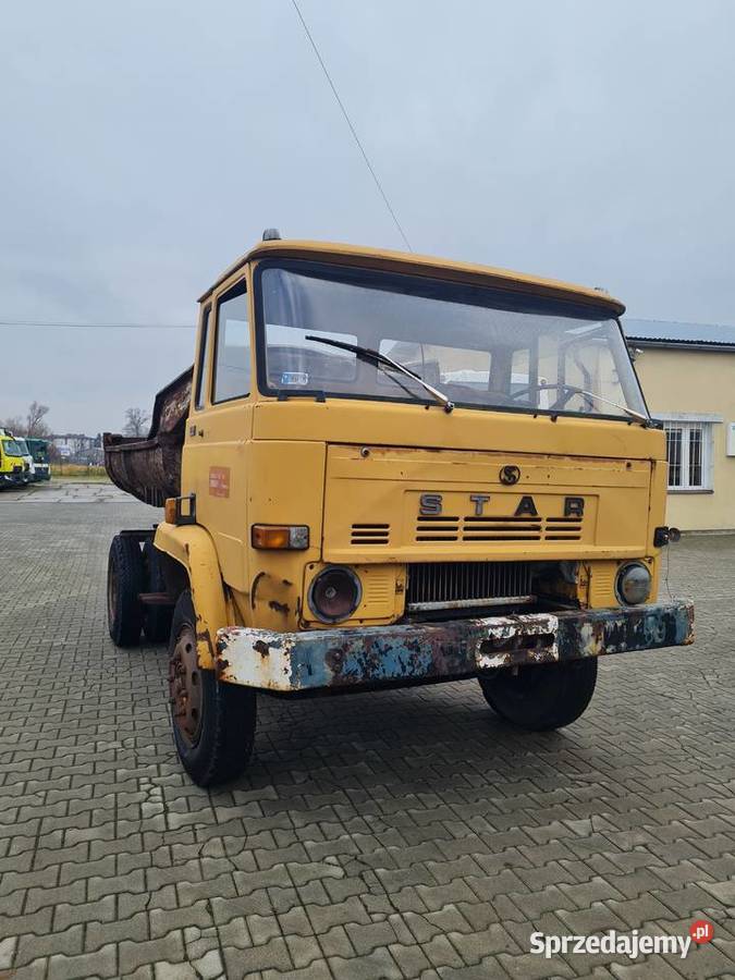 Samochód STAR W28 1971 wywrotka Dąbrowa Tarnowska
