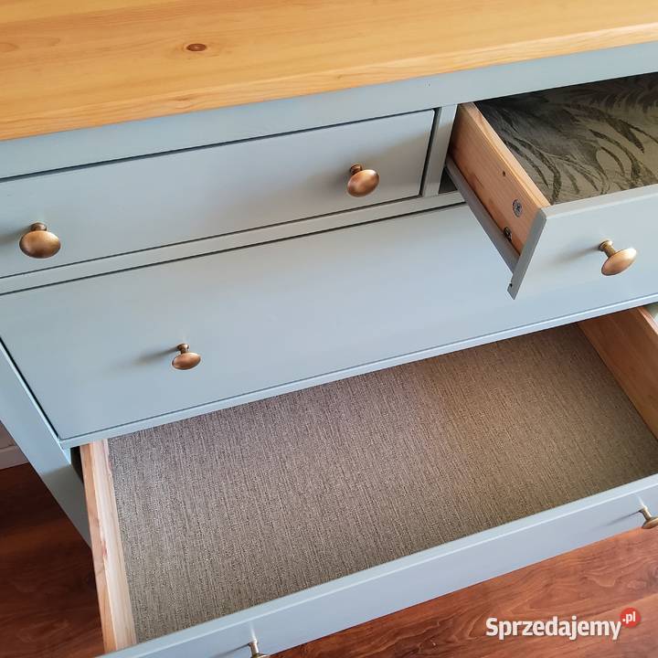 Komoda drewniana ikea hemnes bielizniarka szafka Warszawa
