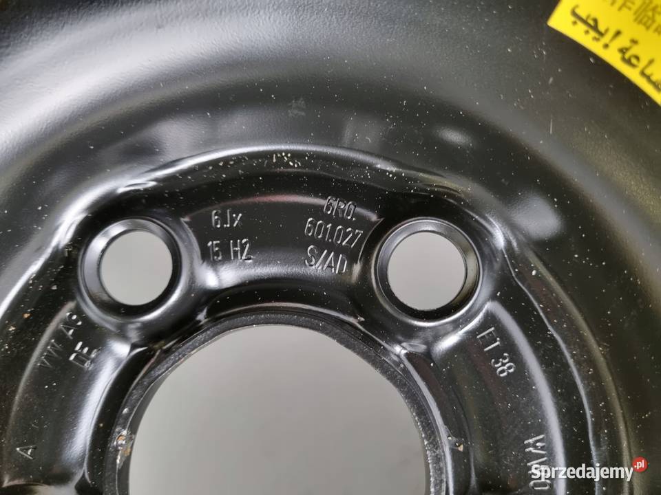 KOŁO ZAPASOWE VW Polo V Fabia II Zapas felga lubelskie Rudka