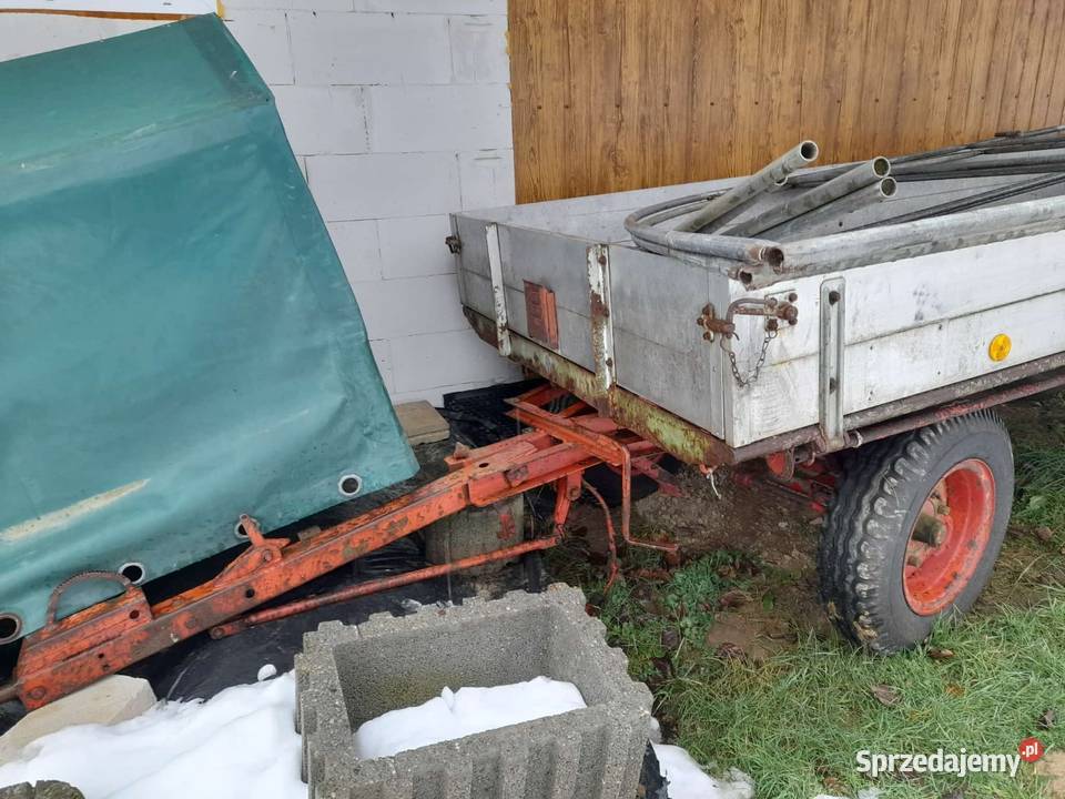 Przyczepa rolnicza z niemiec Liskowate sprzedam