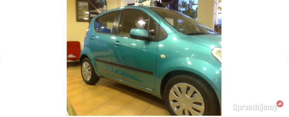 4 Listwy boczne ozdobne drzwi Opel Agila B Skoda