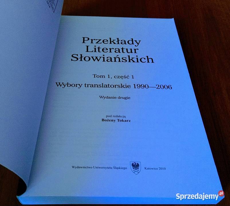 Przekłady Literatur Słowiańskich Wybory Rok wydania 2010 Książki naukowe i popularnonaukowe Gdańsk