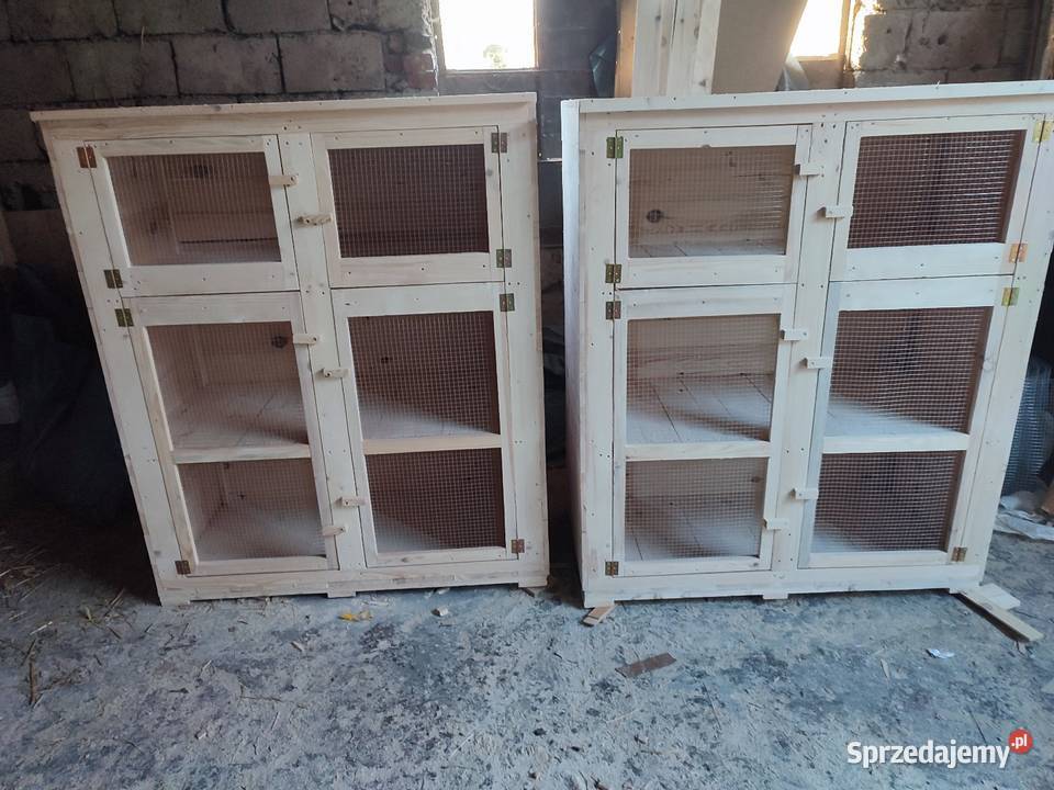 Klatki królików Syców