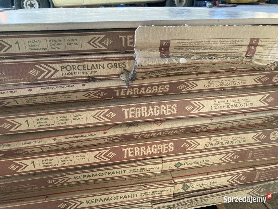 Płytki Goldentile 60x60 nowe Jeleśnia