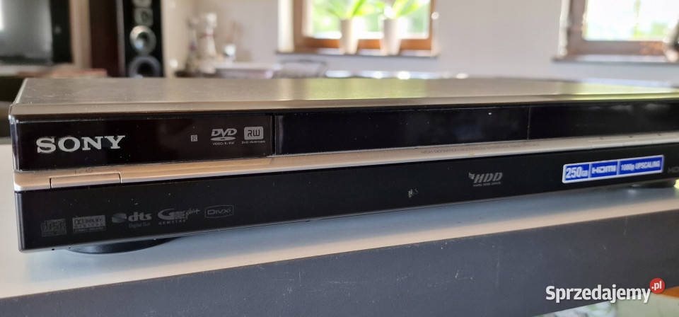 SONY CD RDR hx 980 Nagrywarka DVD HDD odtwarzacz Międzychód