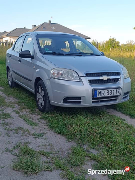 Chevrolet Aveo 12 benzynagaz poduszka powietrzna mazowieckie Jachranka