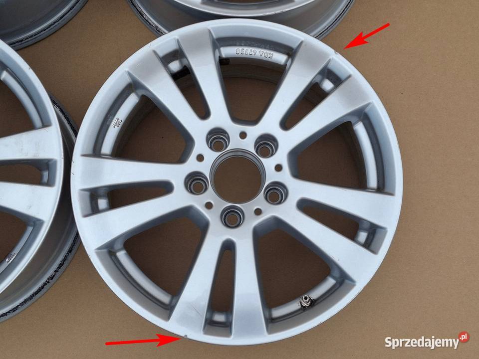 RIAL FELGI ALUFELGI KOMPLET DH 706 16 5X112 7J Bieleń