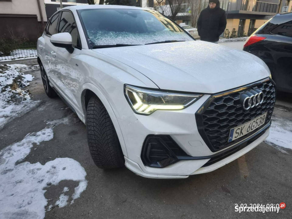 Audi Q3 Sportback I 20192025 biały dolnośląskie Komorniki sprzedam
