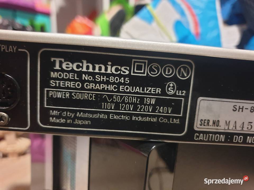 Technics sh8045 korektor graficzny Leżajsk sprzedam
