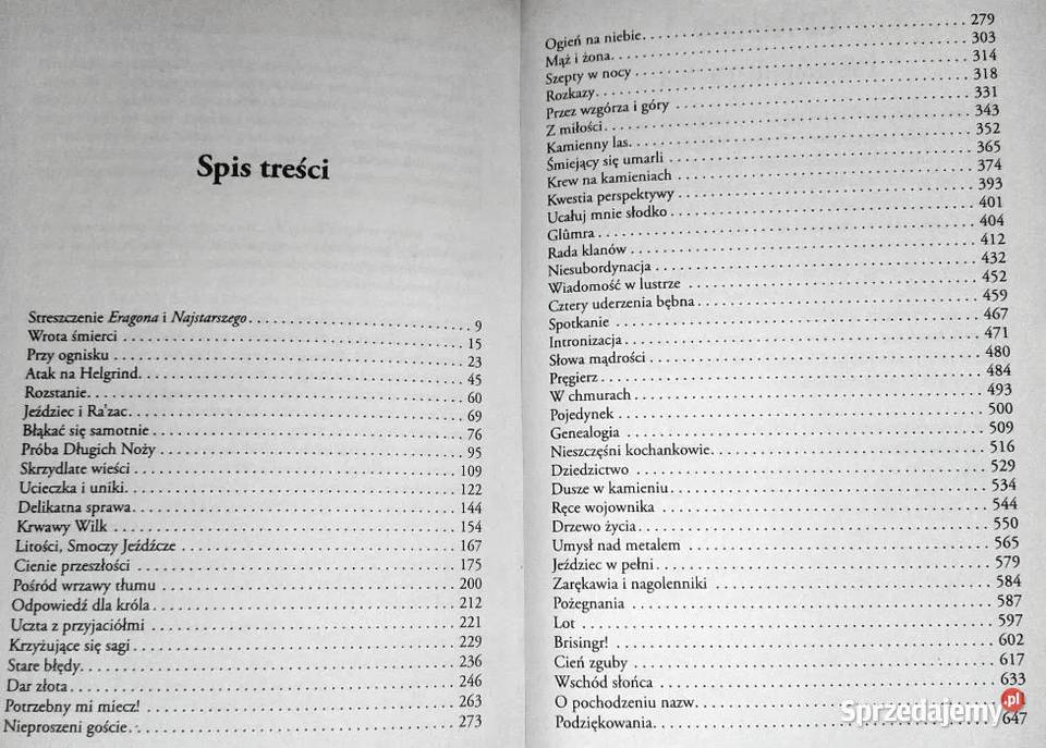 Brisingr Christopher Paolini Dziedzictwa księga Chełm