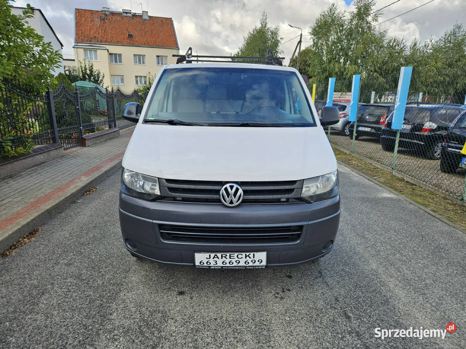 Volkswagen Transporter Opłacony Zadbany Klima biały
